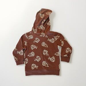 Carter's Size 24M Construction Hoodie Toddler (0828)